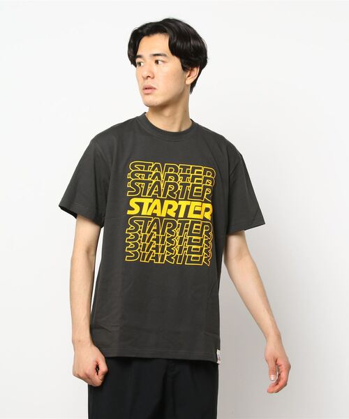 STARTER(スターター)の「【 STARTER / スターター 】 グラフィックロゴTシャツ 半袖 X58704J BNU(Tシャツ/カットソー・メンズ・グレー/ホワイト/チャコール・XL/L/M)」の3枚目の写真