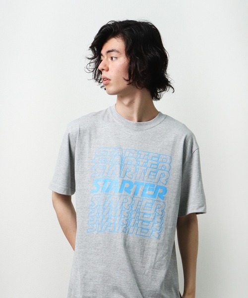 STARTER(スターター)の「【 STARTER / スターター 】 グラフィックロゴTシャツ 半袖 X58704J BNU(Tシャツ/カットソー・メンズ・グレー/ホワイト/チャコール・XL/L/M)」の2枚目の写真