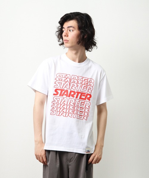 STARTER(スターター)の「【 STARTER / スターター 】 グラフィックロゴTシャツ 半袖 X58704J BNU(Tシャツ/カットソー・メンズ・グレー/ホワイト/チャコール・XL/L/M)」の16枚目の写真
