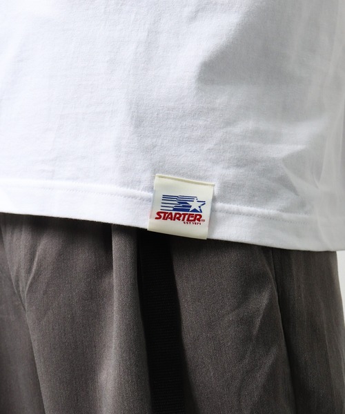 STARTER(スターター)の「【 STARTER / スターター 】 グラフィックロゴTシャツ 半袖 X58704J BNU(Tシャツ/カットソー・メンズ・グレー/ホワイト/チャコール・XL/L/M)」の8枚目の写真