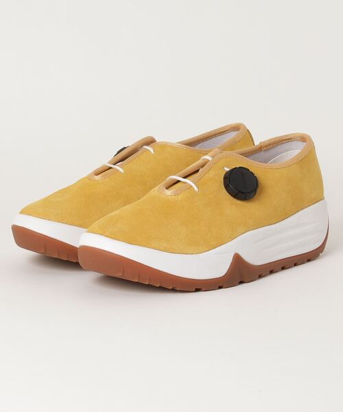 PG プレイグラウンド　オレンジ スエード フリーロックシステム　スニーカー PG（ピージー）の「【PLAY GROUND】プレイグラウンド GARDEN