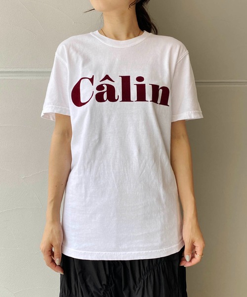 CAPRICIEUX LE'MAGE（カプリシューレマージュ）の「ピグメントロゴＴシャツ（Tシャツ/カットソー・レディース・ブラック/ホワイト・FREE）」の20枚目の写真