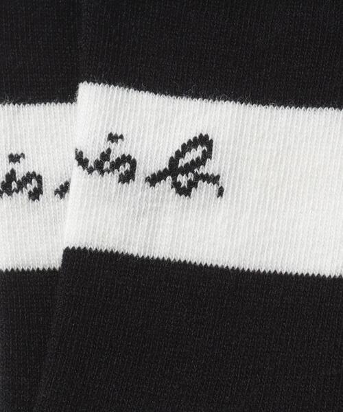agnes b.（アニエスベー）の「KD16 E CHAUSSETTE キッズ スポーティソックス（ソックス/靴下・キッズ・ブラック・1/2/3）」の9枚目の写真