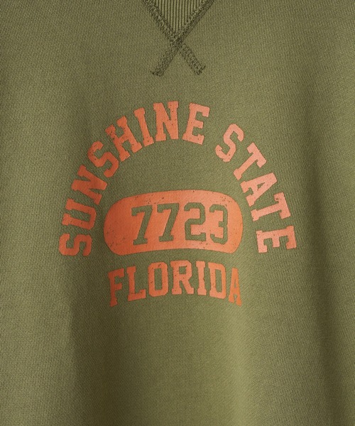 CIAOPANIC TYPY（チャオパニックティピー）の「【KIDS】ピグメントカレッジスウェット（スウェット・キッズ・ホワイト/チャコールグレー/ベージュ/カーキ/オレンジ・SMALL/MEDIUM/LARGE/X-LARGE/XX-LARGE）」の7枚目の写真