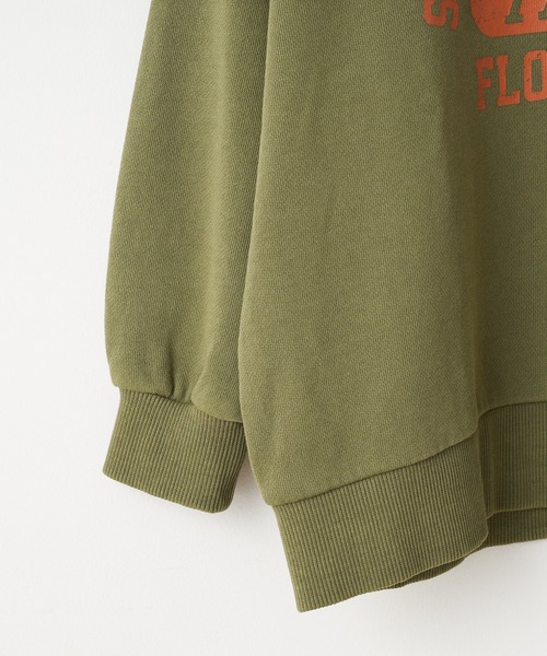 CIAOPANIC TYPY（チャオパニックティピー）の「【KIDS】ピグメントカレッジスウェット（スウェット・キッズ・ホワイト/チャコールグレー/ベージュ/カーキ/オレンジ・SMALL/MEDIUM/LARGE/X-LARGE/XX-LARGE）」の15枚目の写真