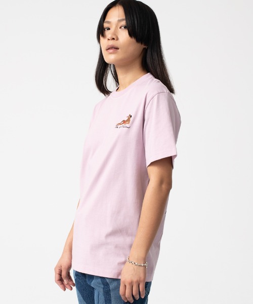 Carne Bollente(カルネボレンテ)の「【Carne Bollente x TOF】GAYS OF WONDER Tシャツ(Tシャツ/カットソー・メンズ・ホワイト/ピンク・M/L)」の3枚目の写真