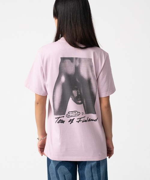 Carne Bollente(カルネボレンテ)の「【Carne Bollente x TOF】GAYS OF WONDER Tシャツ(Tシャツ/カットソー・メンズ・ホワイト/ピンク・M/L)」の7枚目の写真