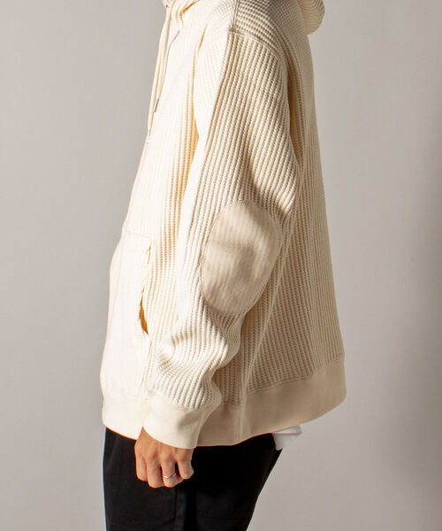 GLOSTER（グロスター）の「【GLOSTER/グロスター】鬼ワッフルフーディ プルオーバーパーカー ヘビーウエイト（パーカー・メンズ・グレー/キナリ・MEDIUM/LARGE）」の21枚目の写真