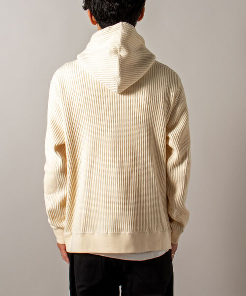 GLOSTER（グロスター）の「【GLOSTER/グロスター】鬼ワッフルフーディ プルオーバーパーカー ヘビーウエイト（パーカー・メンズ・グレー/キナリ・MEDIUM/LARGE）」の22枚目の写真