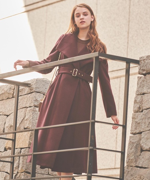 NOELA（ノエラ）の「ショールカラーウールトレンチコート（トレンチ