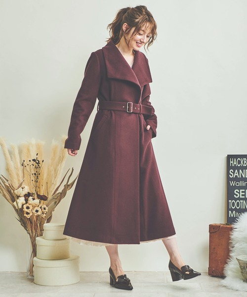 NOELA（ノエラ）の「ショールカラーウールトレンチコート（トレンチ