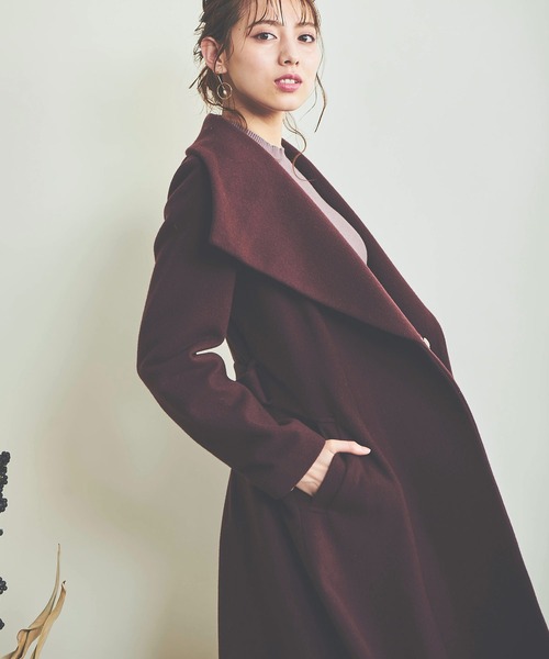 NOELA（ノエラ）の「ショールカラーウールトレンチコート（トレンチ