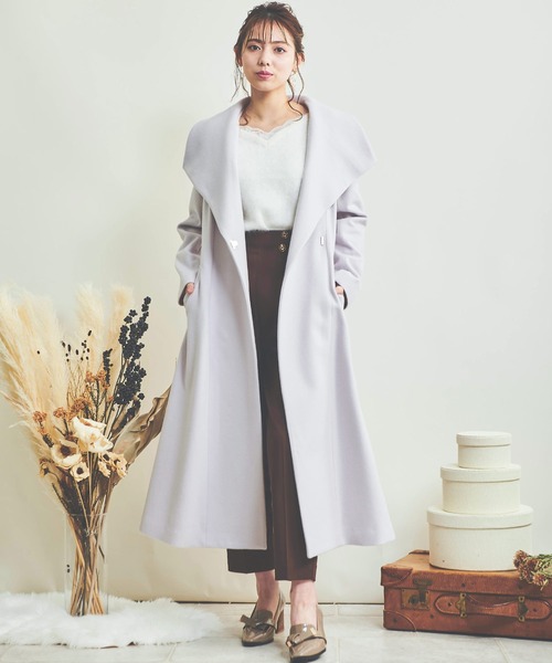 NOELA（ノエラ）の「ショールカラーウールトレンチコート（トレンチ