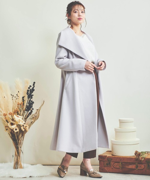 NOELA（ノエラ）の「ショールカラーウールトレンチコート（トレンチ