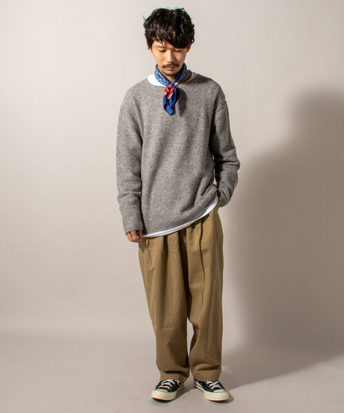 GLOSTER（グロスター）の「【LELLE/レレ】GLOSTER別注スカーフ（バンダナ/スカーフ・メンズ・ブルー系その他/ブルー系その他2/その他・FREE）」の5枚目の写真