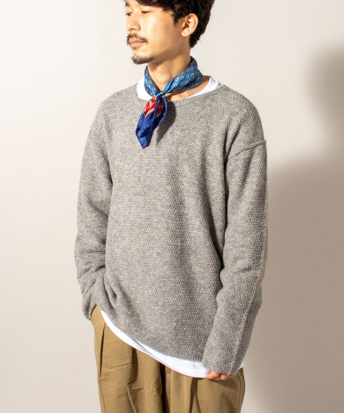 GLOSTER（グロスター）の「【LELLE/レレ】GLOSTER別注スカーフ（バンダナ/スカーフ・メンズ・ブルー系その他/ブルー系その他2/その他・FREE）」の6枚目の写真