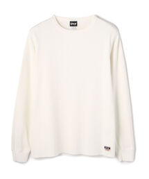 Schott/ショット/LS HONEYCOMB CREWNECK T-SHIRT/ハニカム クルーネック Tシャツ