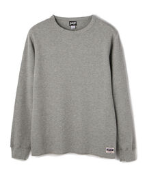 schott | Schott/ショット/LS HONEYCOMB CREWNECK T-SHIRT/ハニカム クルーネック Tシャツ(Tシャツ/カットソー)