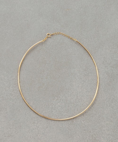 mystic（ミスティック）の「[eau un bijou] thin (choker)（ネックレス・レディース・ゴールド・ONE SIZE）」の3枚目の写真