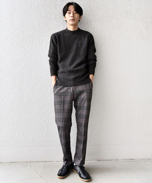 SHIPS(シップス)の「SHIPS: YAK クルーネックニット プルオーバー(ニット/セーター・メンズ・パープル/ネイビー/ダークグレー/キャメル/カーキ/ライトブラウン・SMALL/MEDIUM/LARGE/X-LARGE)」の19枚目の写真