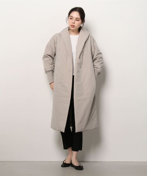 SHARE PARK（シェアパーク）の「ベンタイルチェスターコート（チェスターコート・レディース・ネイビー系/ベージュ系/グレー系・1）」の12枚目の写真