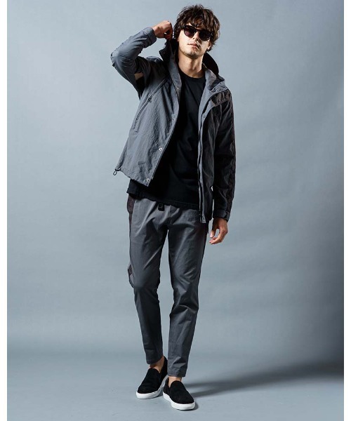 wjk（ダヴルジェイケイ）の「wind through climb pants（その他パンツ・メンズ・グレー/ブラック・X-LARGE/LARGE/SMALL/MEDIUM）」の18枚目の写真