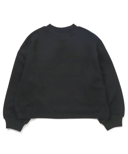 algy(アルジー)の「ふわふわリブトレーナー(スウェット・キッズ・ブラック/オフホワイト/ピンク・SMALL/MEDIUM/X-SMALL/XX-SMALL)」の8枚目の写真