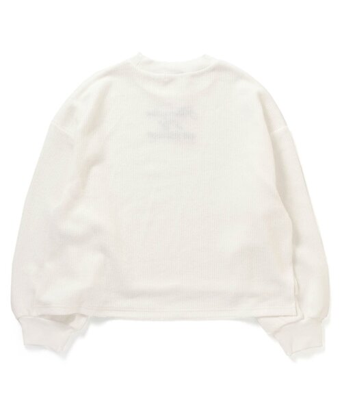 algy(アルジー)の「ふわふわリブトレーナー(スウェット・キッズ・ブラック/オフホワイト/ピンク・SMALL/MEDIUM/X-SMALL/XX-SMALL)」の9枚目の写真