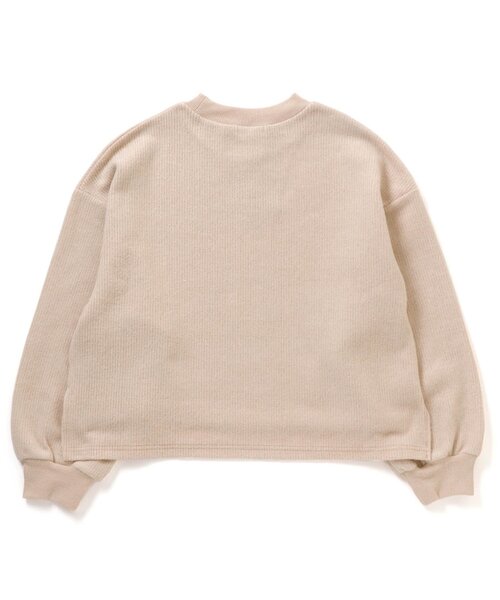 algy(アルジー)の「ふわふわリブトレーナー(スウェット・キッズ・ブラック/オフホワイト/ピンク・SMALL/MEDIUM/X-SMALL/XX-SMALL)」の10枚目の写真