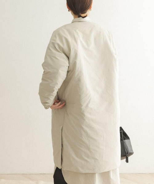 FORK&SPOON（フォークアンドスプーン）の「FORK&SPOON　CLOUDMAXカラーレスコート（ダウンジャケット/コート・レディース・ブラック/ベージュ系その他・ONE）」の11枚目の写真