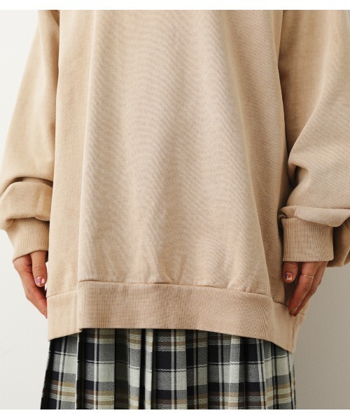 RODEO CROWNS WIDE BOWL（ロデオクラウンズワイドボウル）の「SHARE VINTAGE BIG スウェット（スウェット・レディース・グリーン/ベージュ/ブラック/オレンジ・FREE）」の21枚目の写真