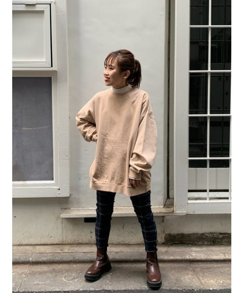 RODEO CROWNS WIDE BOWL（ロデオクラウンズワイドボウル）の「SHARE VINTAGE BIG スウェット（スウェット・レディース・グリーン/ベージュ/ブラック/オレンジ・FREE）」の12枚目の写真