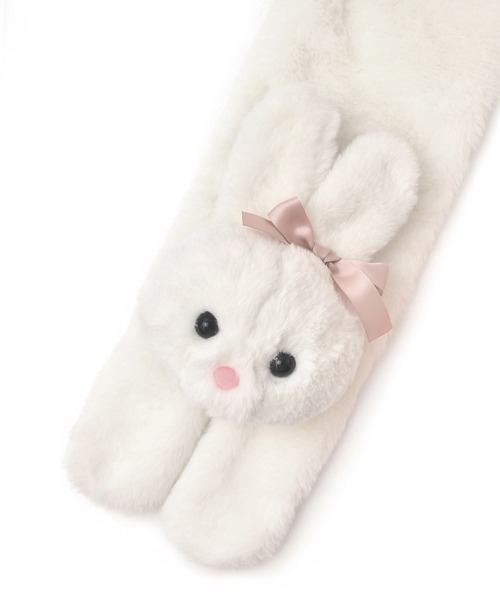 Honey Cinnamon ハニーマフラーホワイト ハニーマフラー – BUNNY APARTMENT