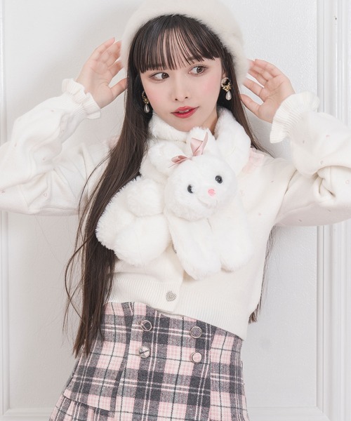 Honey Cinnamon ハニーマフラーホワイト 追加HC204BC1032_7.jpg