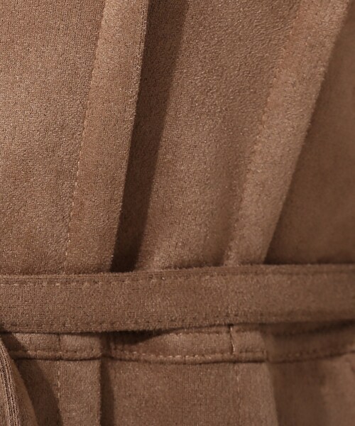 Cutie Blonde（キューティーブロンド）の「◆ポンチフェイクスエードタックジャンスカ（スカート・レディース・ブラック/ブラウン系その他/ダークブラウン・02/01/03）」の21枚目の写真