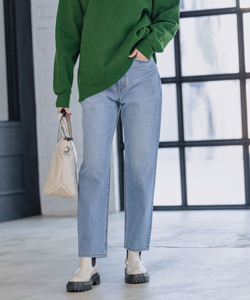BAYFLOW（ベイフロー）の「【BAYFLOW DENIM】ストレートパンツ（その他パンツ・レディース・ライトブルー/ブルー・SMALL/MEDIUM/LARGE）」の6枚目の写真