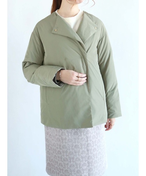 Te chichi（テチチ）の「LOFTECH中綿ショートコート（その他アウター・レディース・ベージュ/カーキ/チャコール・SMALL/MEDIUM）」の3枚目の写真