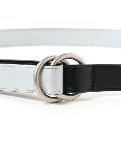 BEAMS BOY（ビームスボーイ）の「BEAMS BOY / リバーシブル レザー ベルト（ベルト・レディース・ブラック/ブラウン・ONE SIZE）」の3枚目の写真
