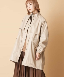 A de a.v.v | 【SET UP対応】ウエストドロストスタンドエコカラーレザーコート(ブルゾン)