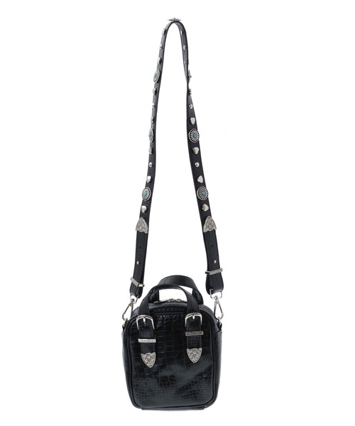 Candy Stripper（キャンディストリッパー）の「METAL FRAME ショルダーバッグ（ショルダーバッグ・レディース・オフホワイト/ライトグリーン/ブラック・FREE）」の6枚目の写真