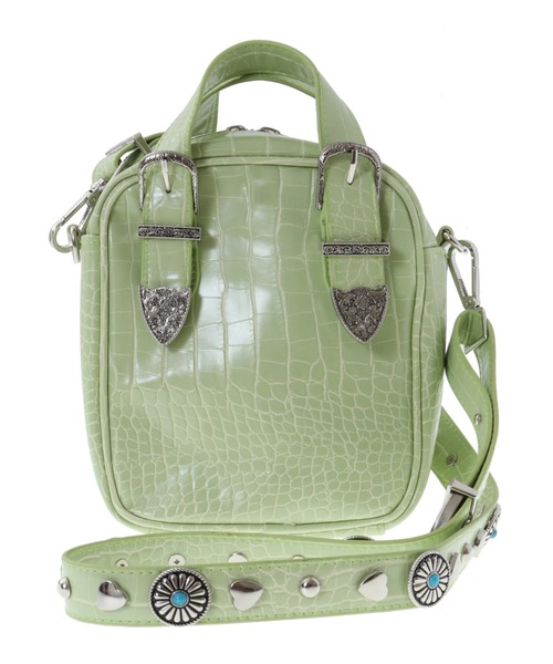 Candy Stripper（キャンディストリッパー）の「METAL FRAME ショルダーバッグ（ショルダーバッグ・レディース・オフホワイト/ライトグリーン/ブラック・FREE）」の12枚目の写真