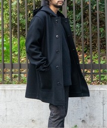 EULLA（エウラ）の「TECH WOOL MELTON HOODIE COAT（その他アウター）」
