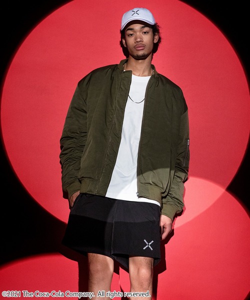 BACK TO THE FIELD（バック トゥー ザ フィールド）の「【コカ･コーラ】クロスモチーフショートパンツ(BACK TO THE FIELD)（その他パンツ・メンズ・ブラック/レッド・FREE）」の20枚目の写真