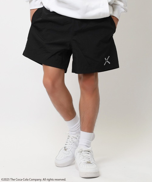 BACK TO THE FIELD（バック トゥー ザ フィールド）の「【コカ･コーラ】クロスモチーフショートパンツ(BACK TO THE FIELD)（その他パンツ・メンズ・ブラック/レッド・FREE）」の18枚目の写真