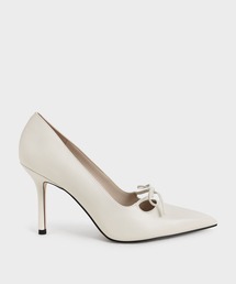 ボウタイ スティレットパンプス / Bow-Tie Stiletto Pumps