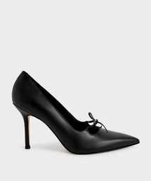 ボウタイ スティレットパンプス / Bow-Tie Stiletto Pumps