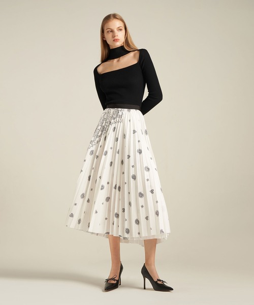 CHARLES & KEITH（チャールズ & キース）の「ボウタイ スティレットパンプス / Bow-Tie Stiletto Pumps（パンプス・レディース・ライトブルー/ブラック/オフホワイト・22.5cm/23cm/23.5cm/24.5cm/25cm/25.5cm）」の8枚目の写真