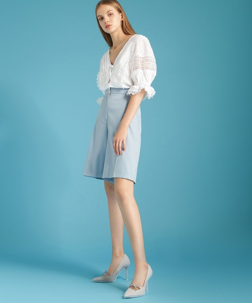 CHARLES & KEITH（チャールズ & キース）の「ボウタイ スティレットパンプス / Bow-Tie Stiletto Pumps（パンプス・レディース・ライトブルー/ブラック/オフホワイト・22.5cm/23cm/23.5cm/24.5cm/25cm/25.5cm）」の11枚目の写真