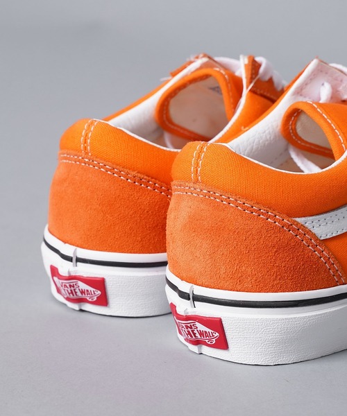 VANS（バンズ）の「【 VANS / ヴァンズ 】OLD SKOOL オールドスクール（スニーカー・メンズ・オレンジ/グリーン・6/6h/5h/8/10/9/5/7/7h/8h/9h）」の16枚目の写真