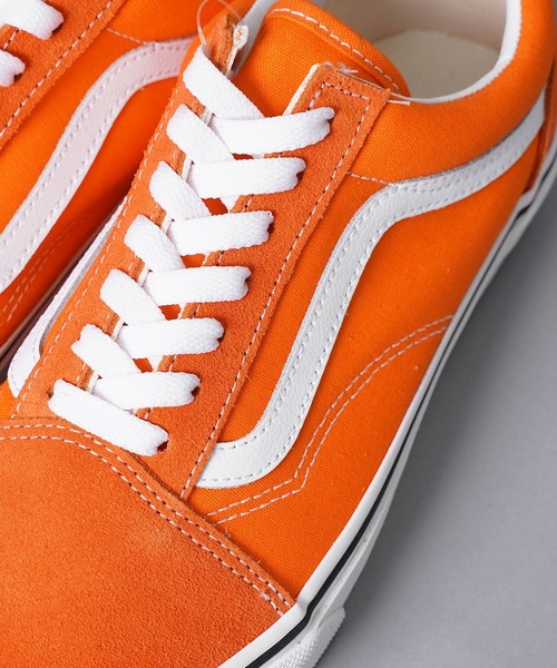 VANS（バンズ）の「【 VANS / ヴァンズ 】OLD SKOOL オールドスクール（スニーカー・メンズ・オレンジ/グリーン・6/6h/5h/8/10/9/5/7/7h/8h/9h）」の13枚目の写真